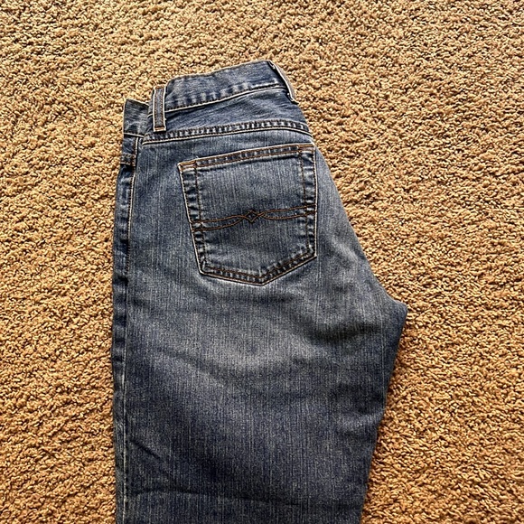 Hand Painted Lucky Brand Classic Fit Jeans - Size 27 - Picture 6 of 7